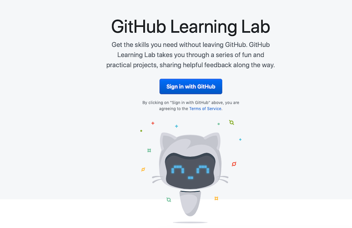 GitHub: nouveaux cours intégrés au Learning Lab
