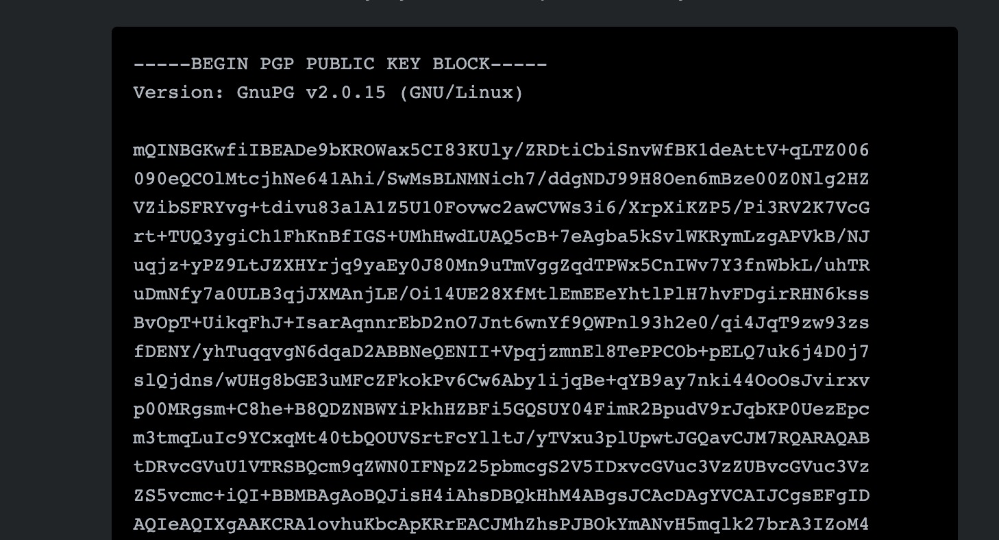 Une clé de signature RSA de 4096 bits pour Tumbleweed